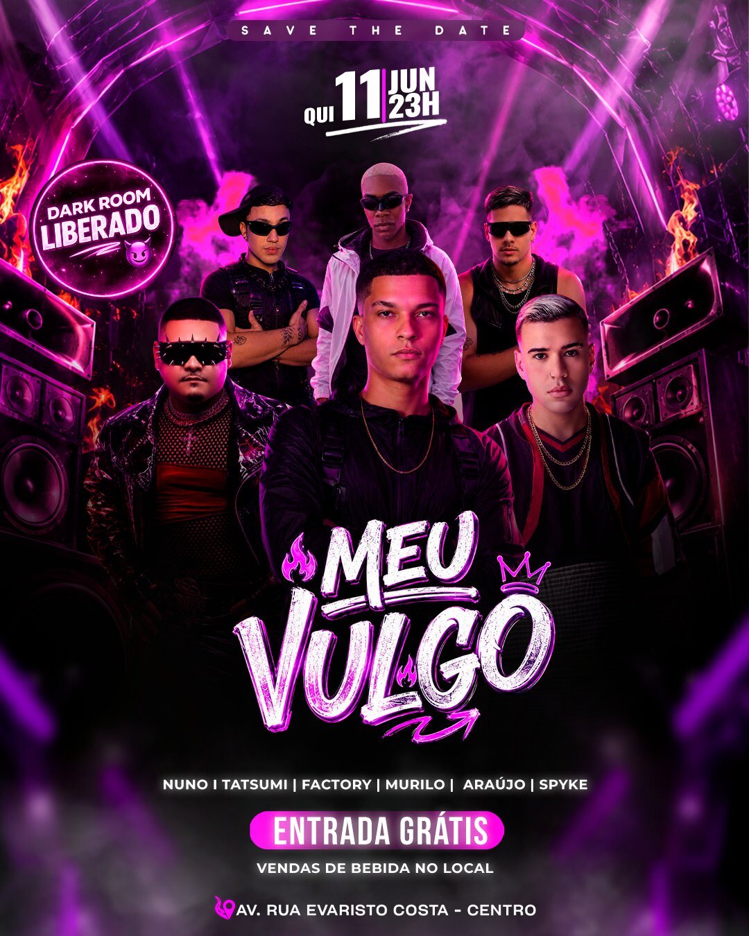 Flyer Meu Vulgo